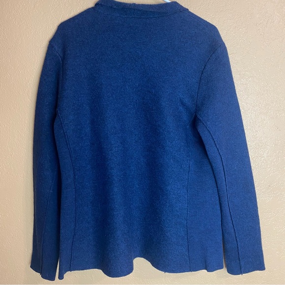 Eileen Fisher 100% Wool Open Cardigan Sweater Size XS - Picture 7 of 7